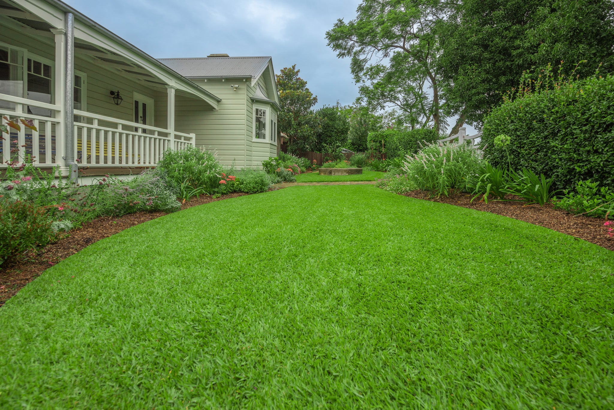 Residential Home Lawn