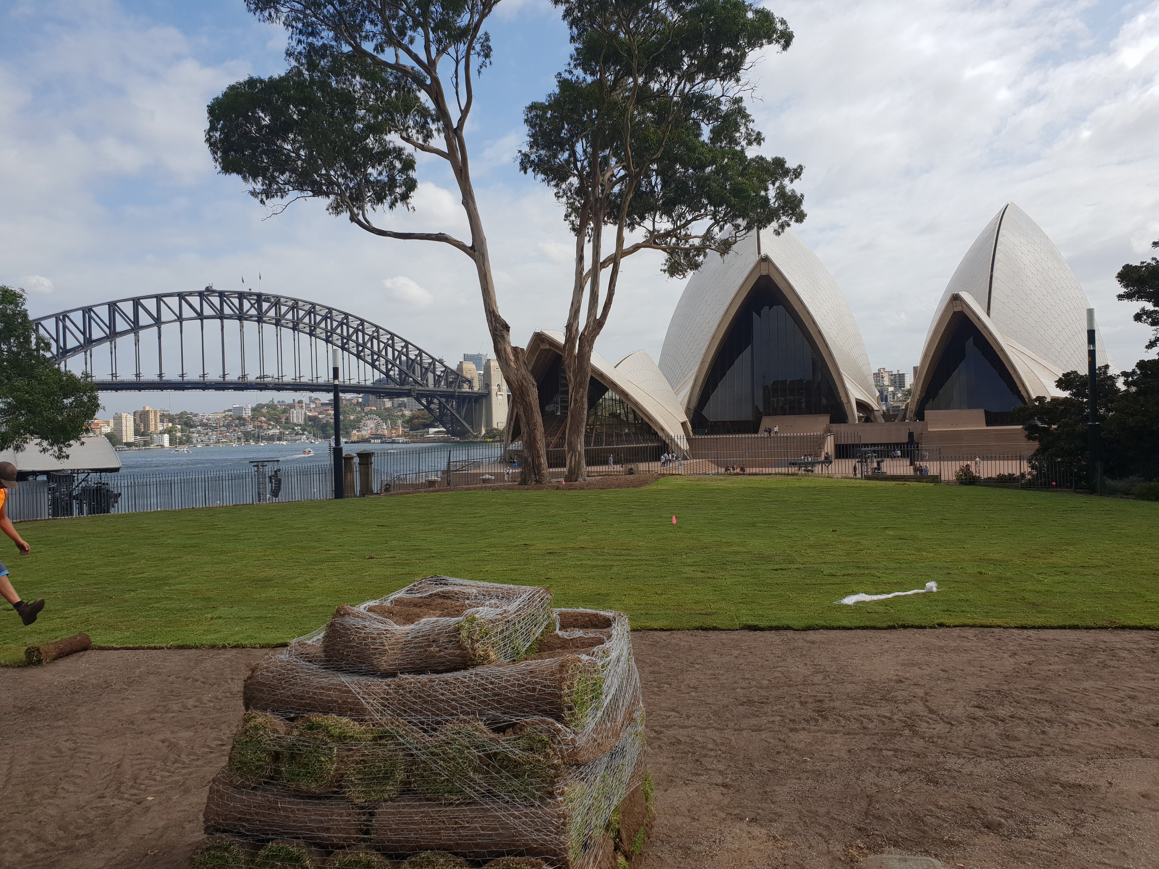 Turf Installation Project at the Sydney Opera House