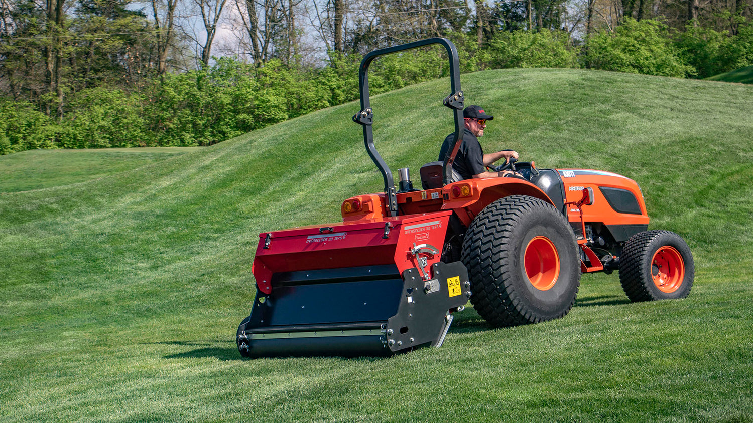 Overseeding | Spreading new grass seed over existing turf