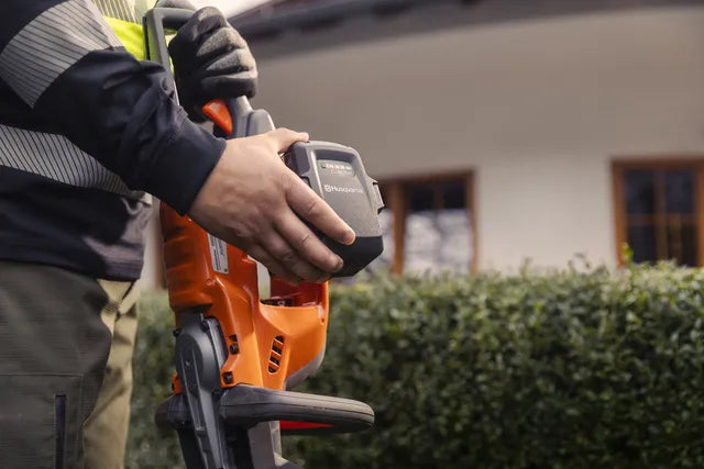 Increased flexibility when using Husqvarna® Battery Powered Lawn Products